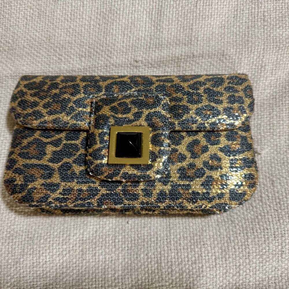 Kara Ross sequined evening clutch